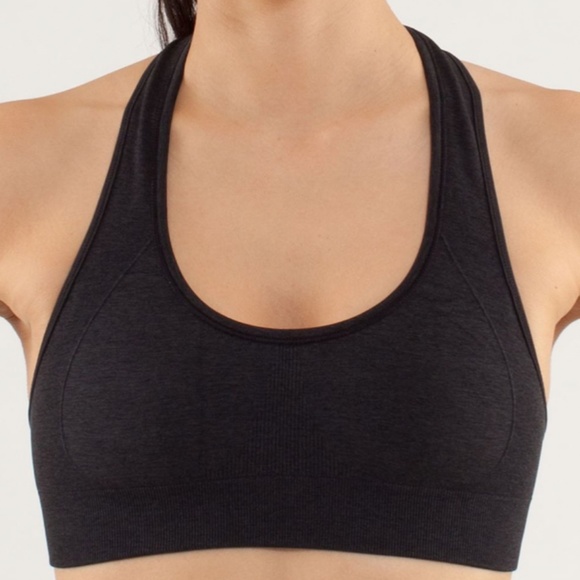 lululemon athletica Tops - lululemon athletica, Ebb & Flow Racerback Bra,  Black, size 4